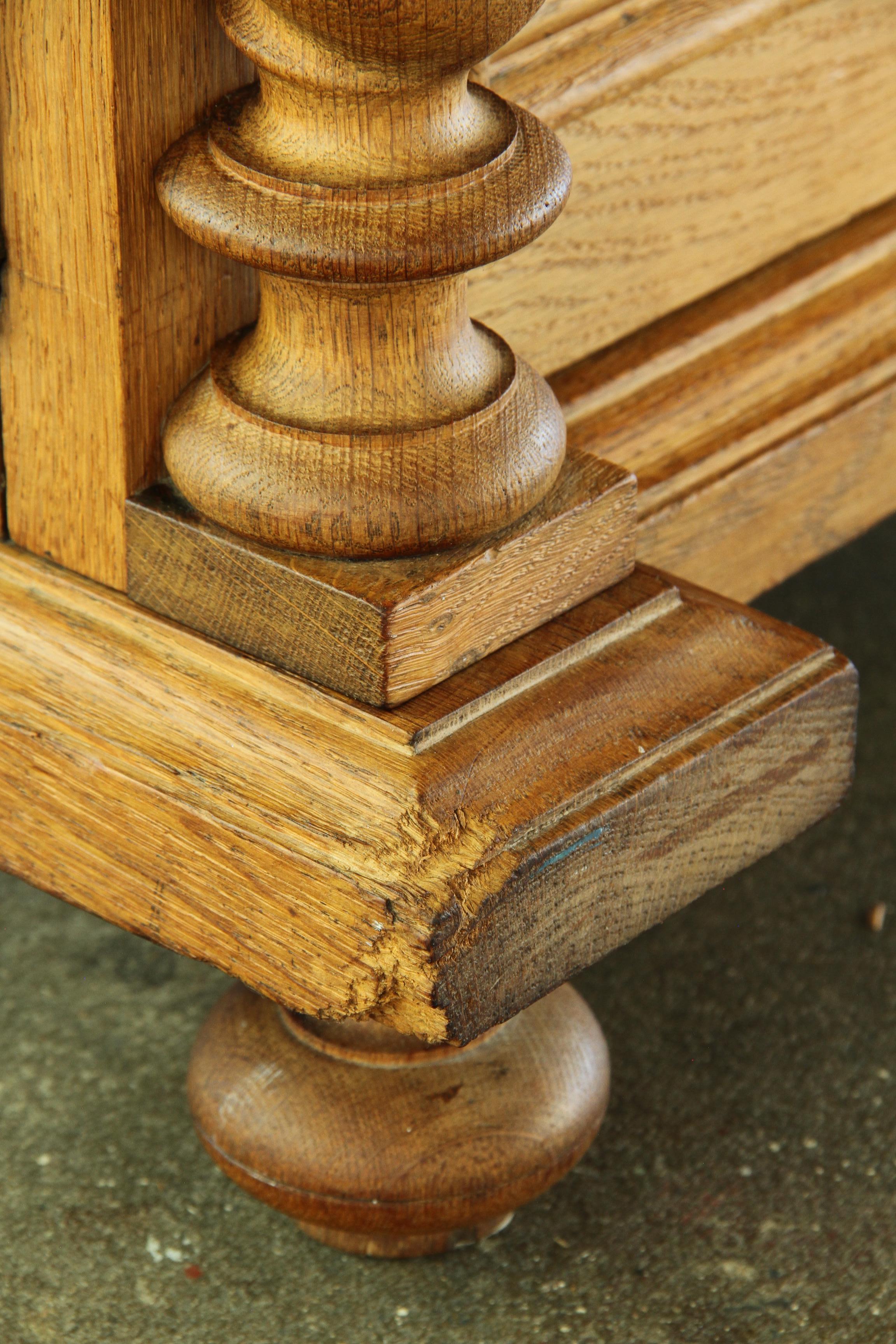 Unique_Danish_Cabinetmaker_Solid_Oak_Desk_with_Carved_Doors,_Denmark,_1960s