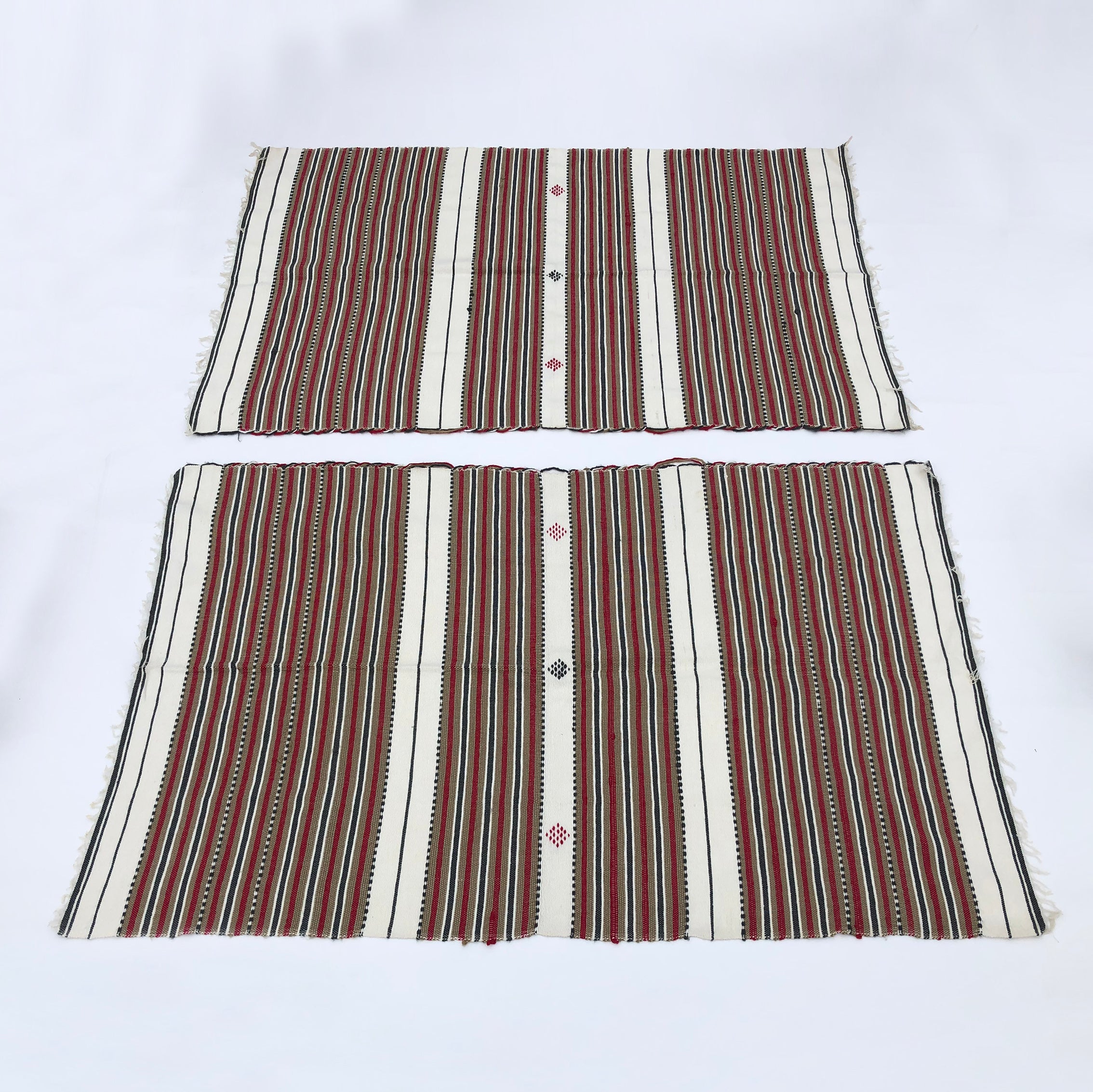 Kabylie_Handwoven_Wool_Rug_in_Tricolour_Stripes,_Algeria_1980s