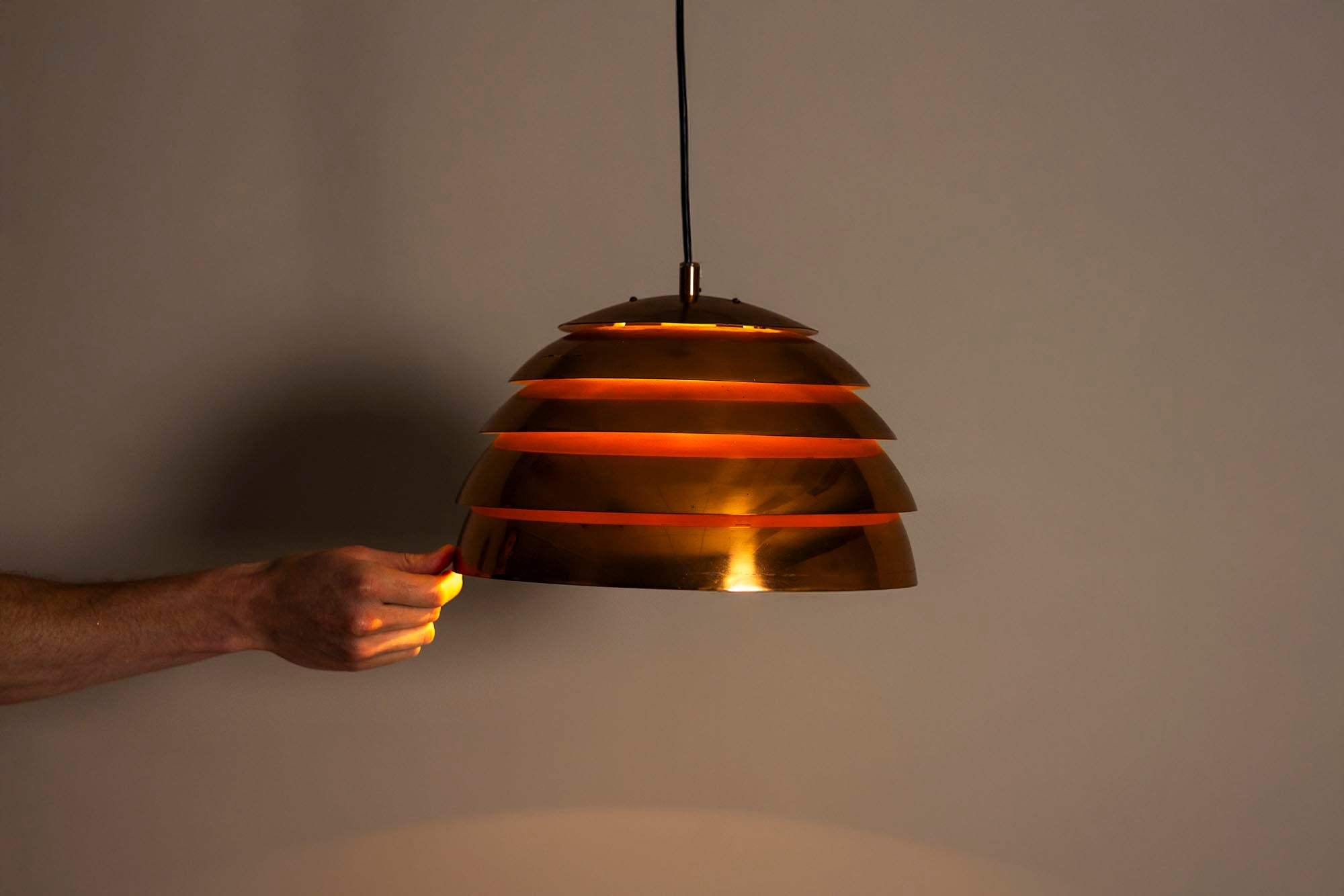 Hans_Agne_Jakobsson_Dome_Lamp_for_Markaryd,_Sweden_1960s