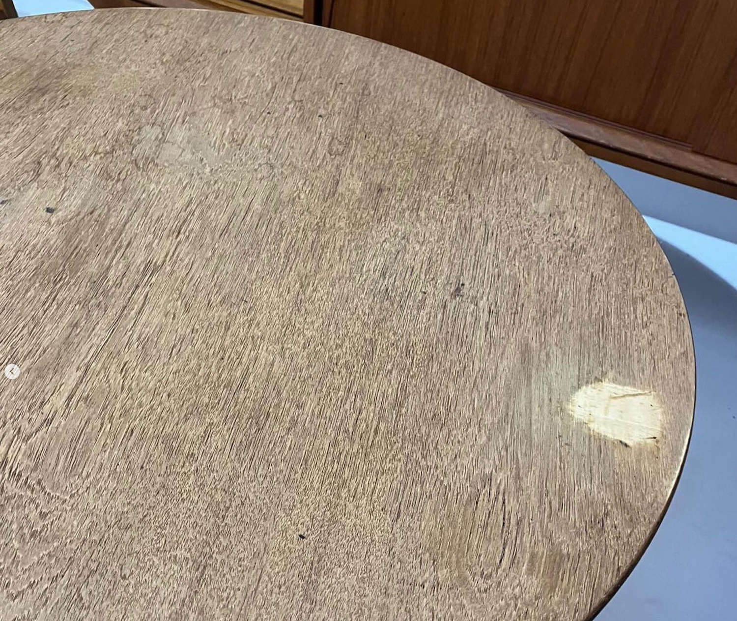 1950s_Round_Coffee_Table_Model_AT_8_by_Hans_J._Wegner_for_Andreas_Tuck,_Denmark