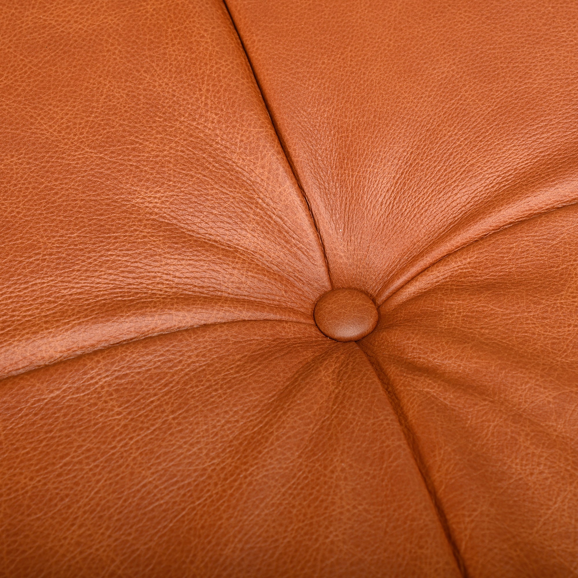 GE19_Teak_Daybed_by_Hans_J._Wegner_for_Getama,_Camel_Leather_Upholstery,_Denmark,_1960s