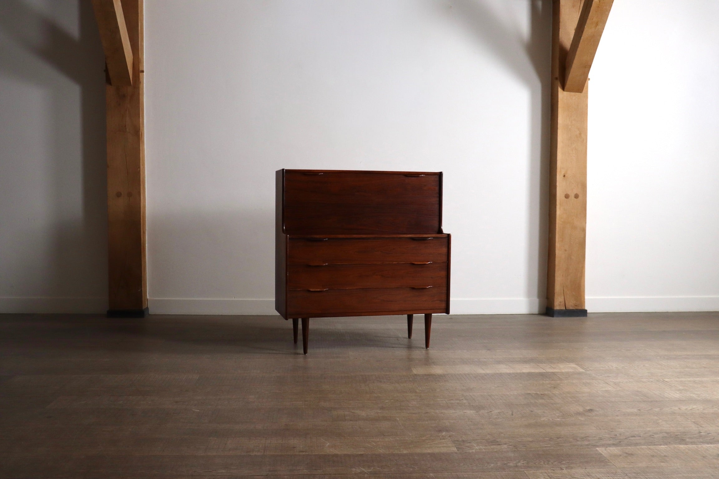 Henning_Jørgensen_Secretary_For_Fredericia,_Denmark_1960s_In_Rosewood