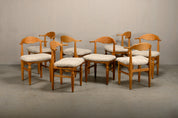 Set_of_8_Brutalist_Oak_Dining_Chairs_by_Henning_Kjærnulf_for_EG_Kvalitetsmøbel,_Off-White_Sheepskin,_Denmark,_1960s