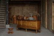 Henning_Kjærnulf_Dark_Stained_Oak_Sideboard,_Danish_Brutalist_Credenza_for_EG_Møbler,_1960s