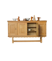 Henning_Kjærnulf_Oak_Sideboard_for_EG_Møbler,_Danish_Brutalist_Credenza,_1960s