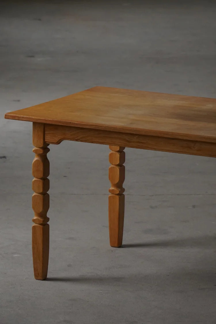 Henning_Kjærnulf_Rectangular_Oak_Dining_Table,_Denmark_1960s