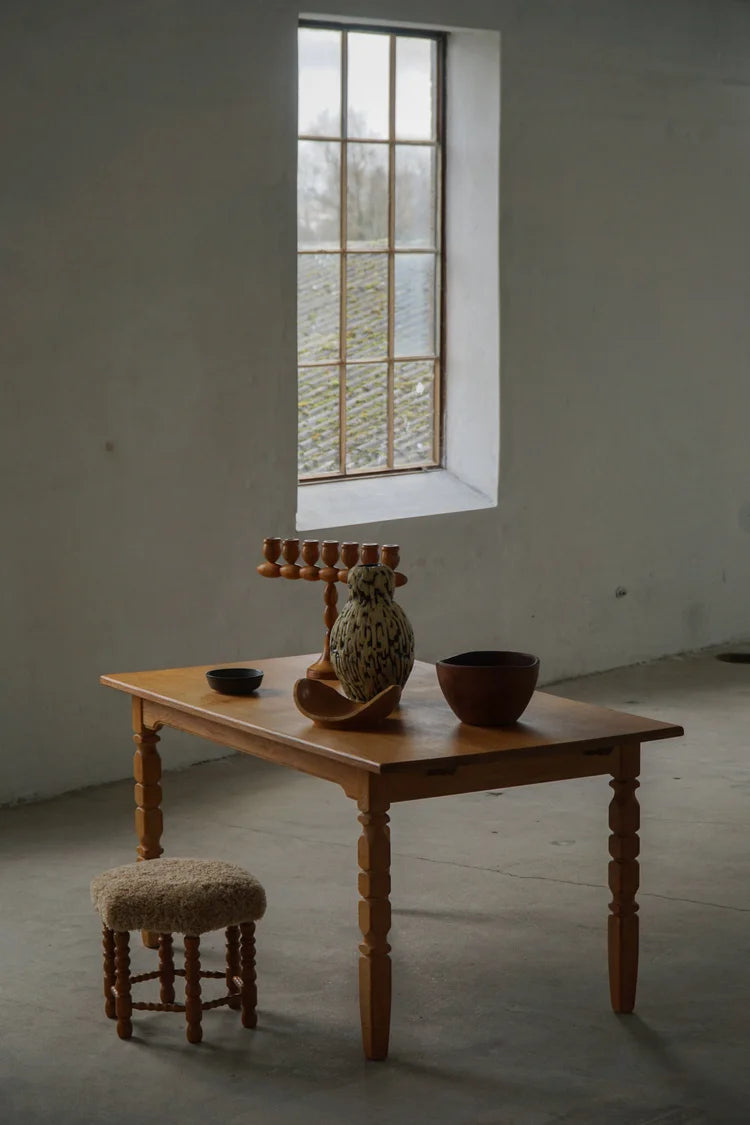 Henning_Kjærnulf_Rectangular_Oak_Dining_Table,_Denmark_1960s