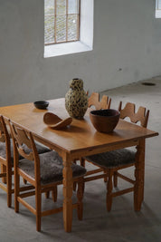 Henning_Kjærnulf_Rectangular_Oak_Dining_Table,_Denmark_1960s