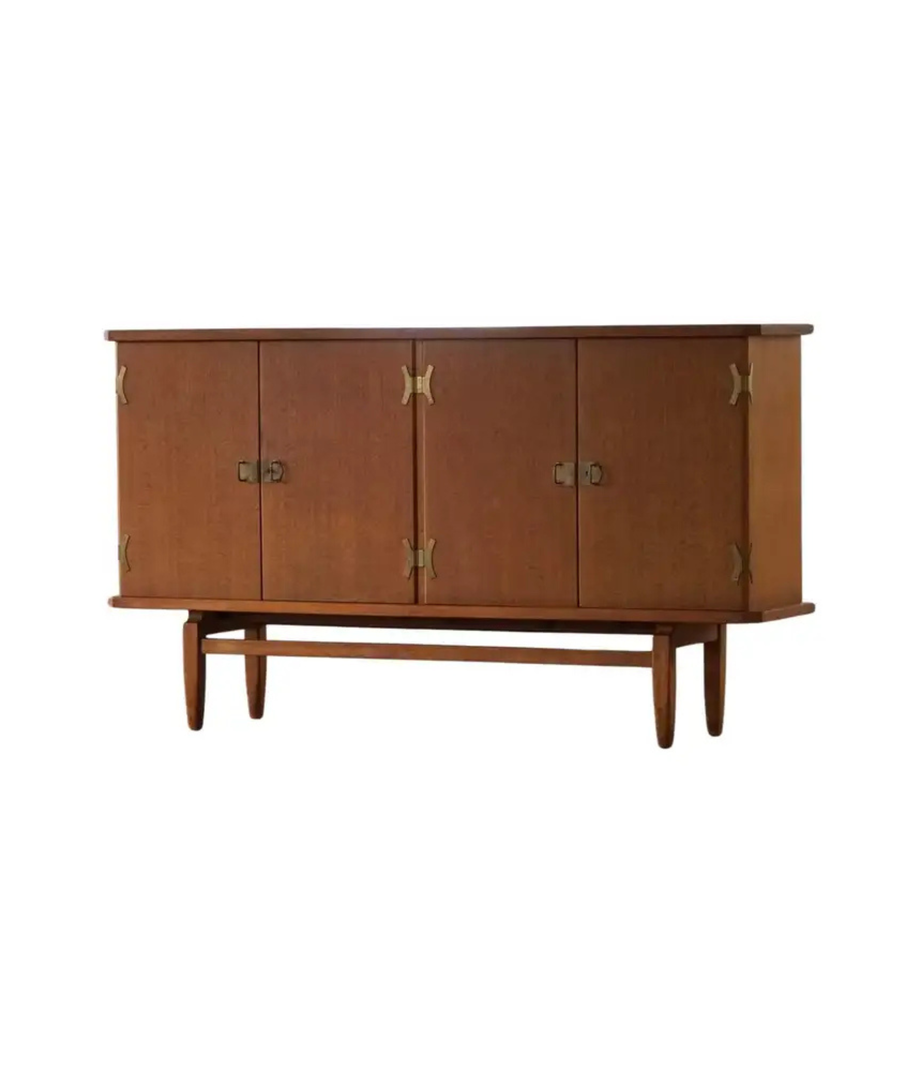 Henning_Kjærnulf,_Sideboard_in_Oak_&_Brass,_Danish_Mid_Century_Modern,_1960s