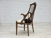 High_Back_Armchair_in_Cowhide_and_Oak_1960s_Denmark