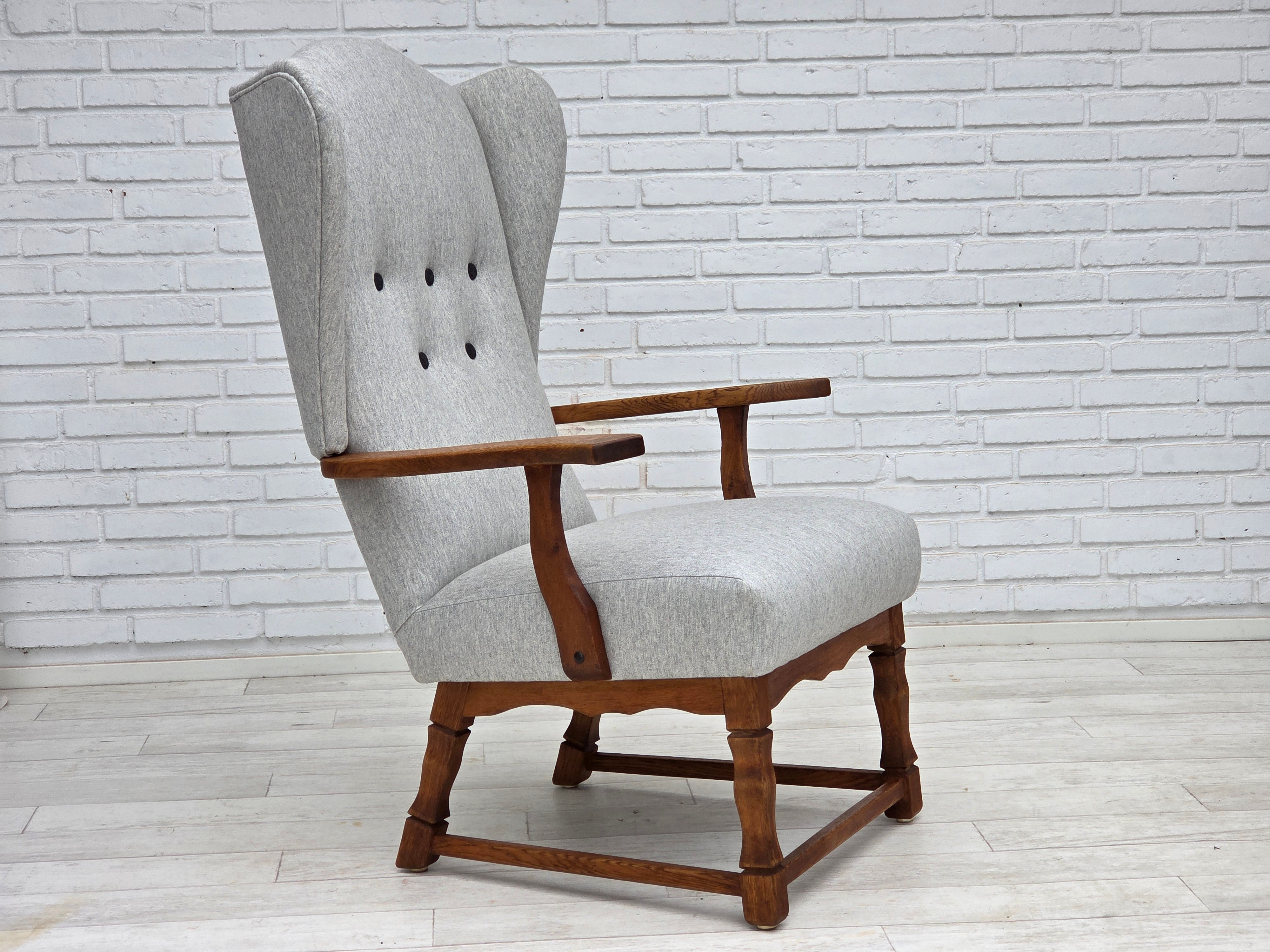 High_Back_Lounge_Chair_by_Danish_Maker_1950-55_Denmark