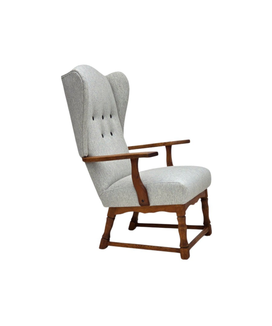 High_Back_Lounge_Chair_by_Danish_Maker_1950-55_Denmark