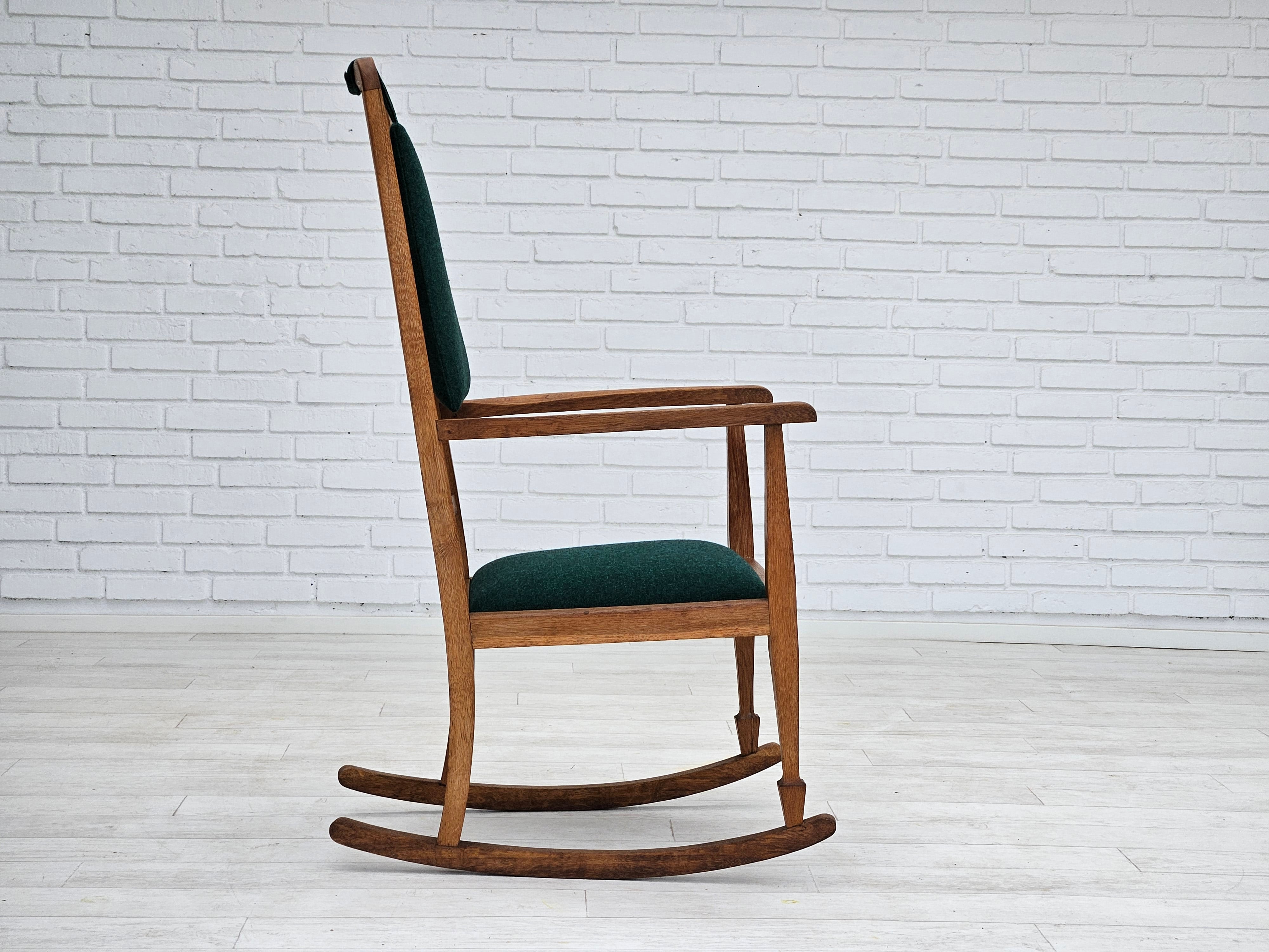 High_Back_Rocking_Chair_by_Danish_Manufacturer_circa_1960_Denmark