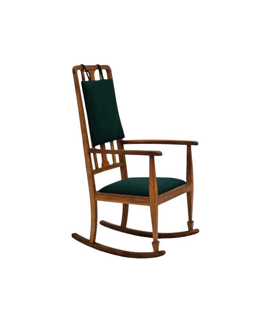 High_Back_Rocking_Chair_by_Danish_Manufacturer_circa_1960_Denmark