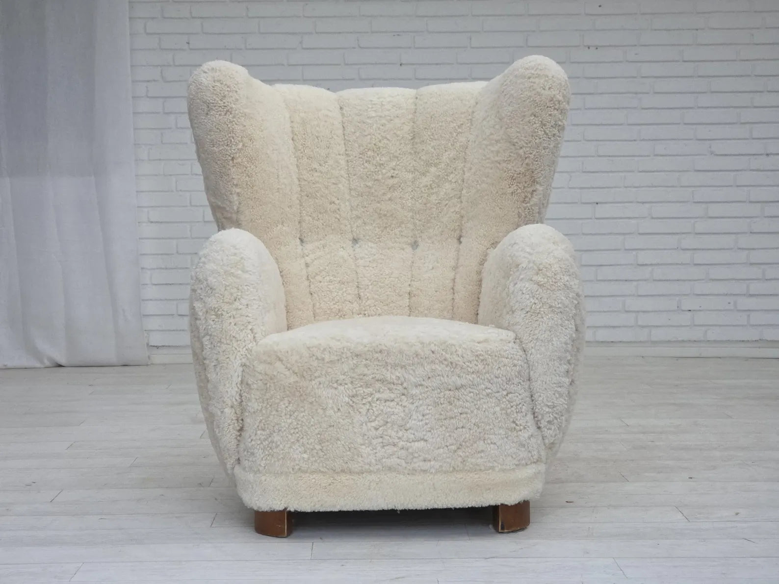 Highback_Sheepskin_Armchair,_1960s,_Denmark