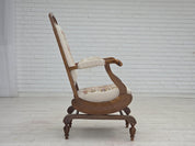 Highback_Rocking_Chair_in_Ash_and_Wool,_1930s,_Denmark