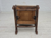 Highback_Rocking_Chair_in_Ash_and_Wool,_1930s,_Denmark