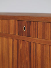 Teak_Highboard_by_Andreas_Pedersen_Møbelfabrik,_1960s,_Denmark