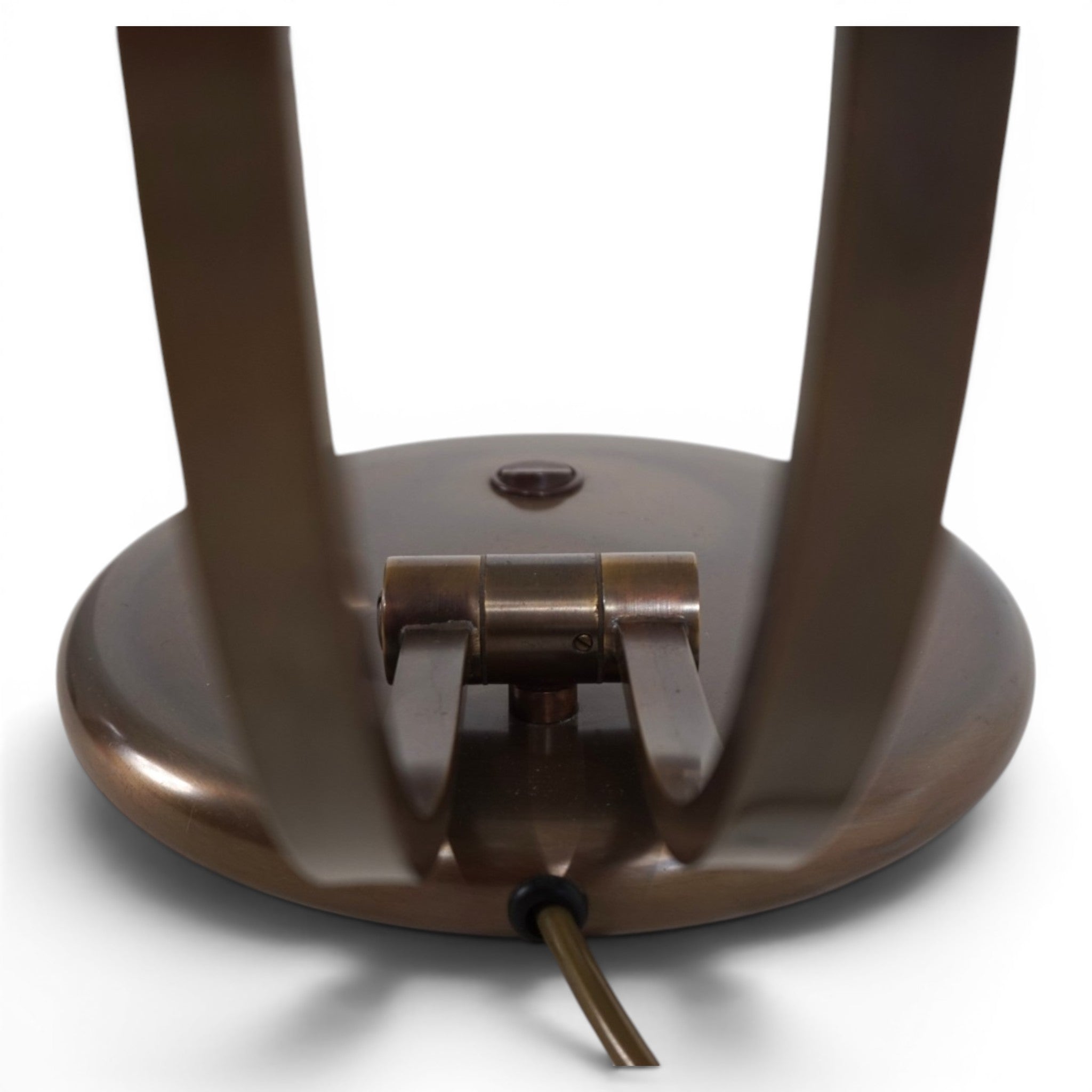 Hillebrand_Adjustable_Double_Arm_Table_Lamp_in_Bronze_Finish,_Germany_1960s
