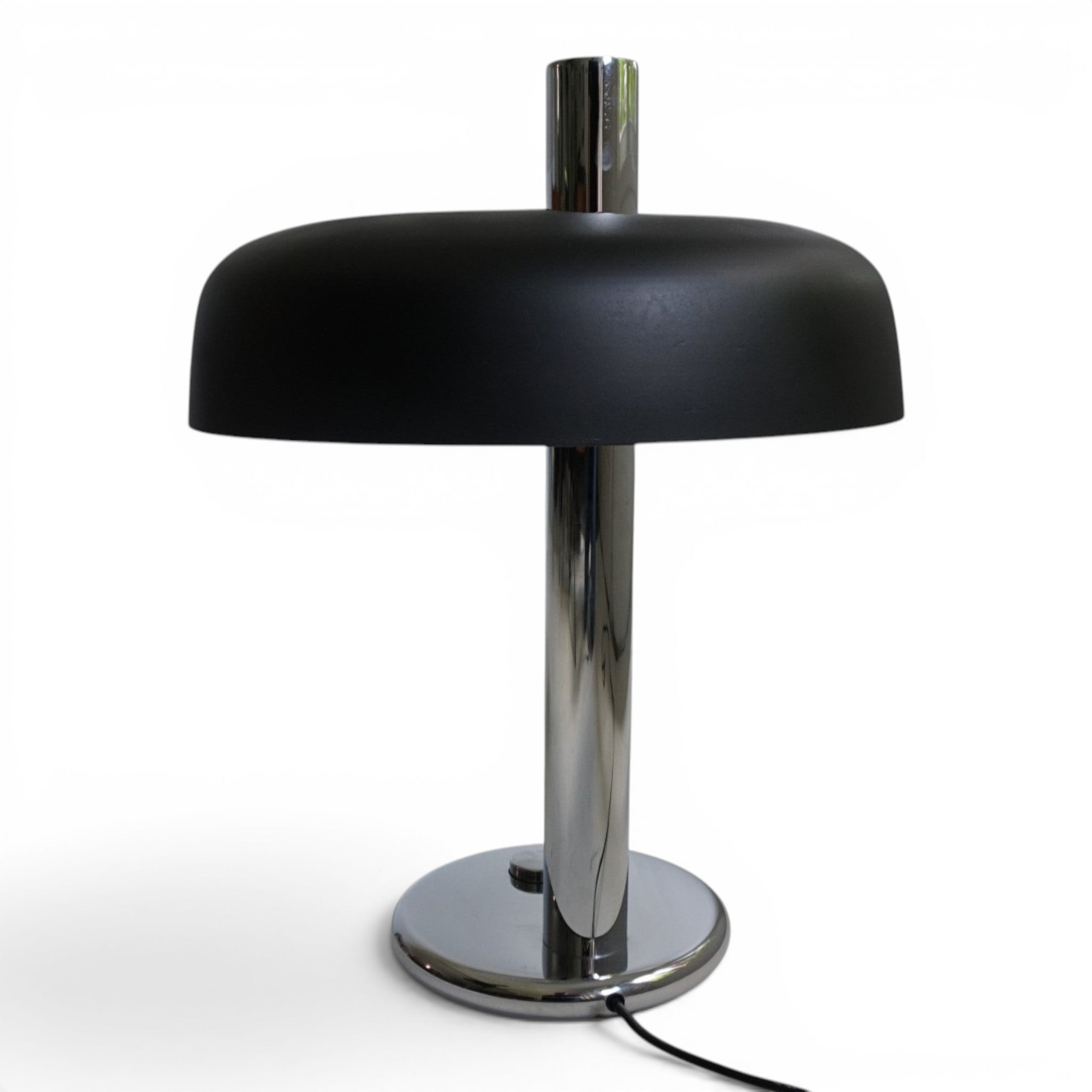 Space_Age_Table_Lamp_by_Hillebrand_Leuchten,_Chrome_and_Black_Metal,_Germany,_1970s