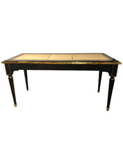 Hollywood_Regency_Black_Lacquer_Side_Table_with_Gold_Greek_Key_&_Leather_Top_1950s