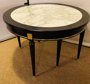 Hollywood_Regency_Ebony_Dining_Table,_Jansen_Style_Marble_Top,_1930s_France