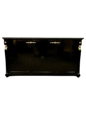 Hollywood_Regency_Sideboard,_Bronze-Mounted_Empire_Style_1950s_France