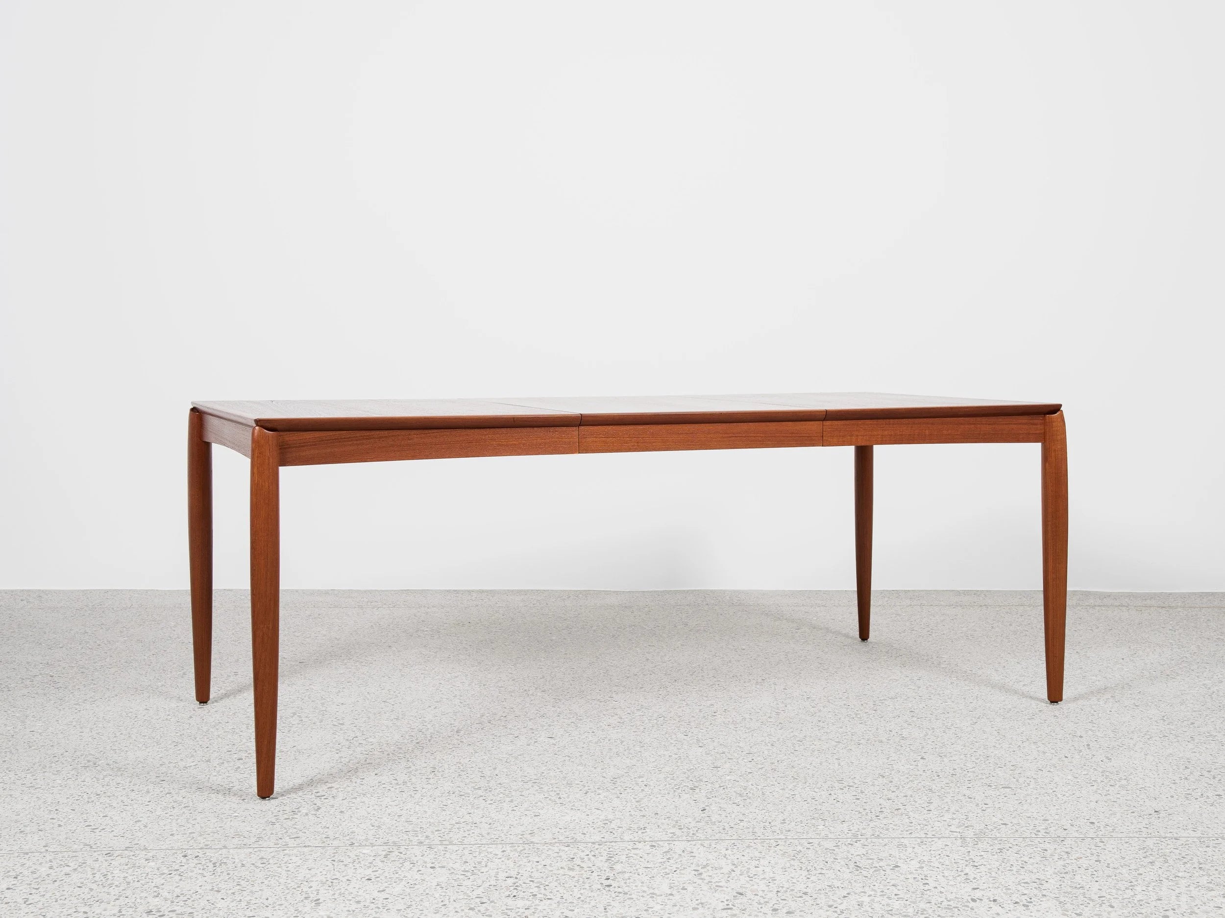 H.W._Klein_Extendable_Teak_Dining_Table_for_Bramin,_Denmark,_1960s
