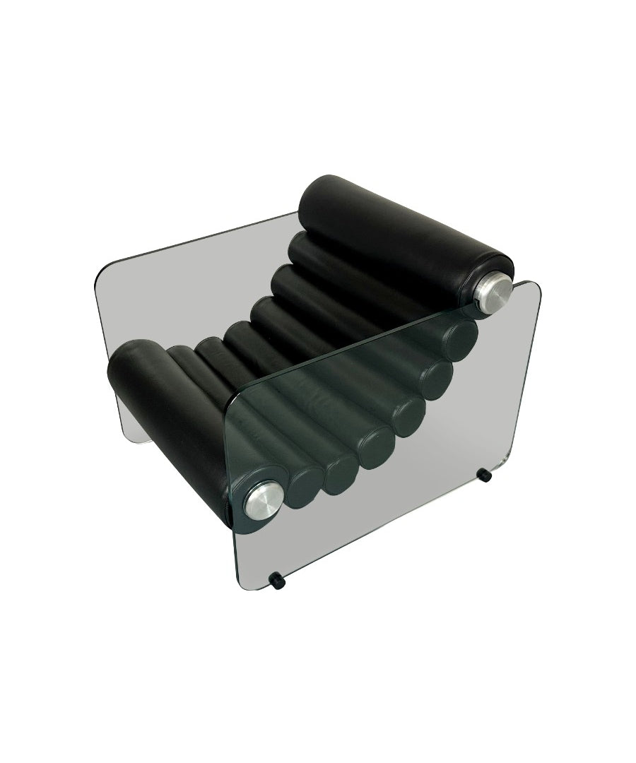 Hyaline_leather_and_glass_armchair_by_Fabio_Lenci_for_Comfortline_Italy_1960s