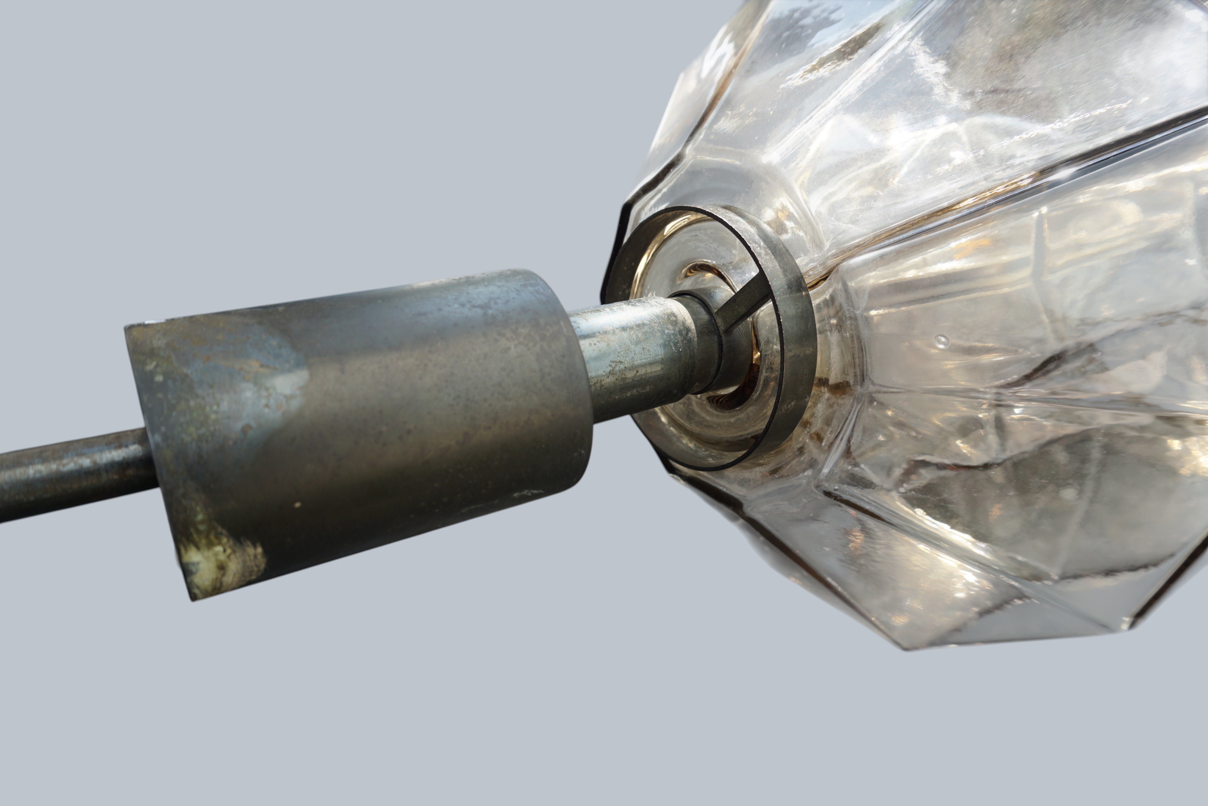 Vinicio_Vianello_Pendant_Lamp_for_Vistosi_in_Smoked_Glass,_Italy_1957