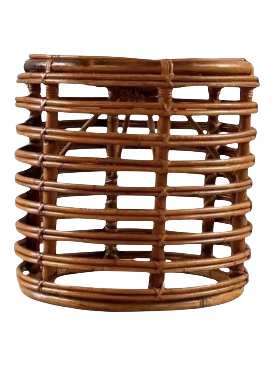 Iconic_Rattan_and_Bamboo_Stool_by_Tito_Agnoli,_1960s