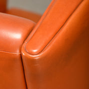 Illum_Wikkelsø_Model_110_Wingback_Armchair_in_Cognac_Leather,_Denmark