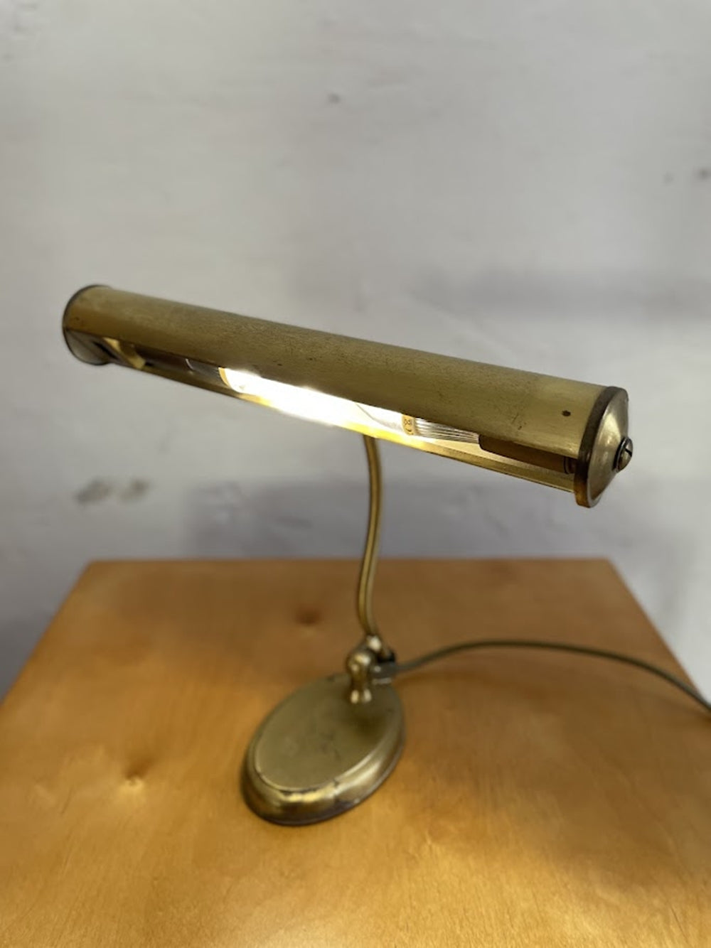 1960s_Pfäffle_Table_Lamp,_German_Mid-Century_Modern_Piano_and_Picture_Light,_Dual_E14_Sockets