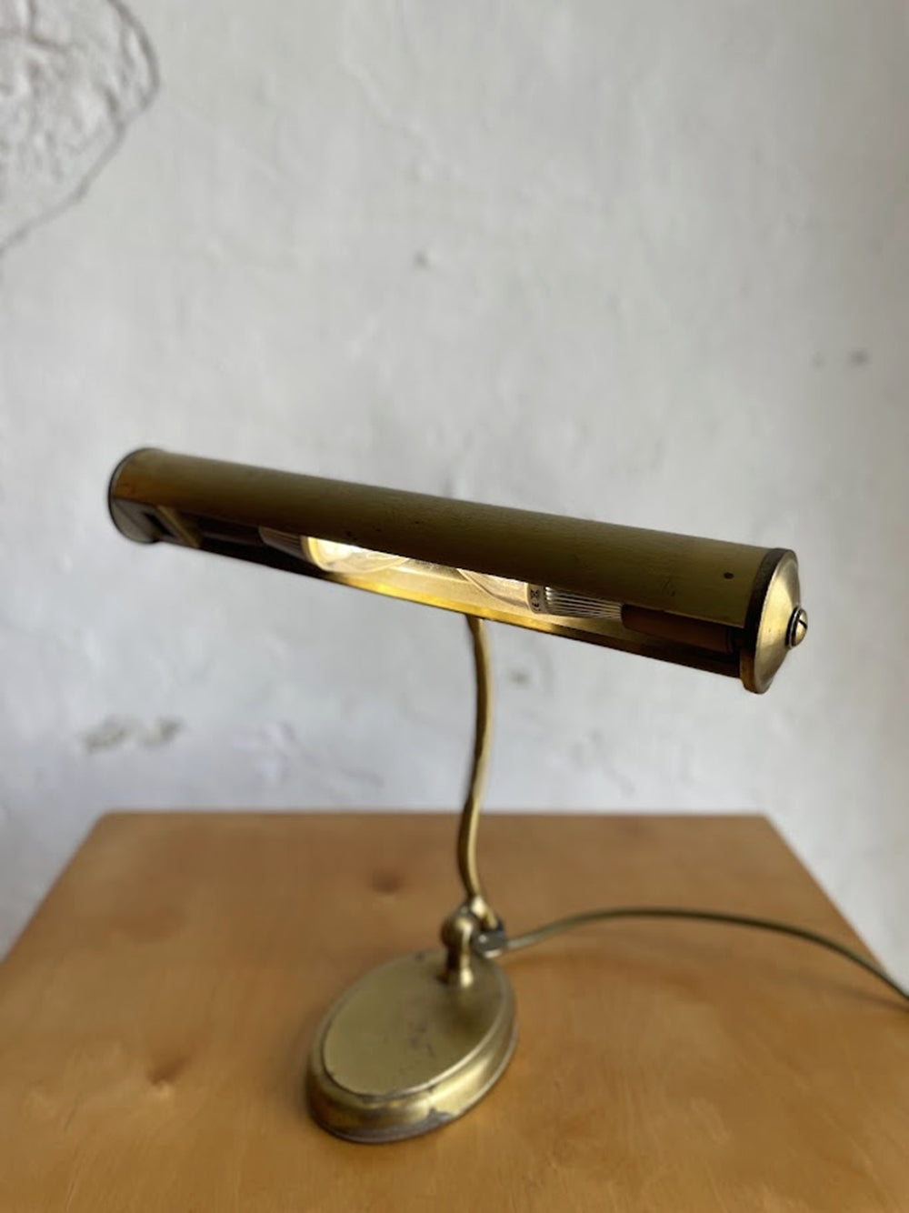 1960s_Pfäffle_Table_Lamp,_German_Mid-Century_Modern_Piano_and_Picture_Light,_Dual_E14_Sockets