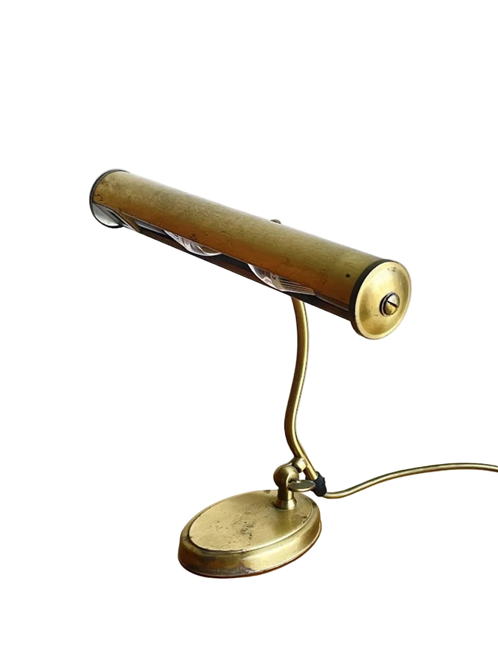 1960s_Pfäffle_Table_Lamp,_German_Mid-Century_Modern_Piano_and_Picture_Light,_Dual_E14_Sockets