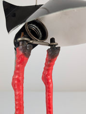 Bibibibi_Table_Lamp_by_Ingo_Maurer_in_Porcelain,_Metal_and_Red_Plastic,_Germany,_1982