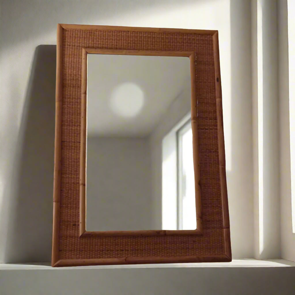 Italian_70's_Bamboo_and_Cane__Rectangular_Wall_Mirror_made_by_Dal_Vera