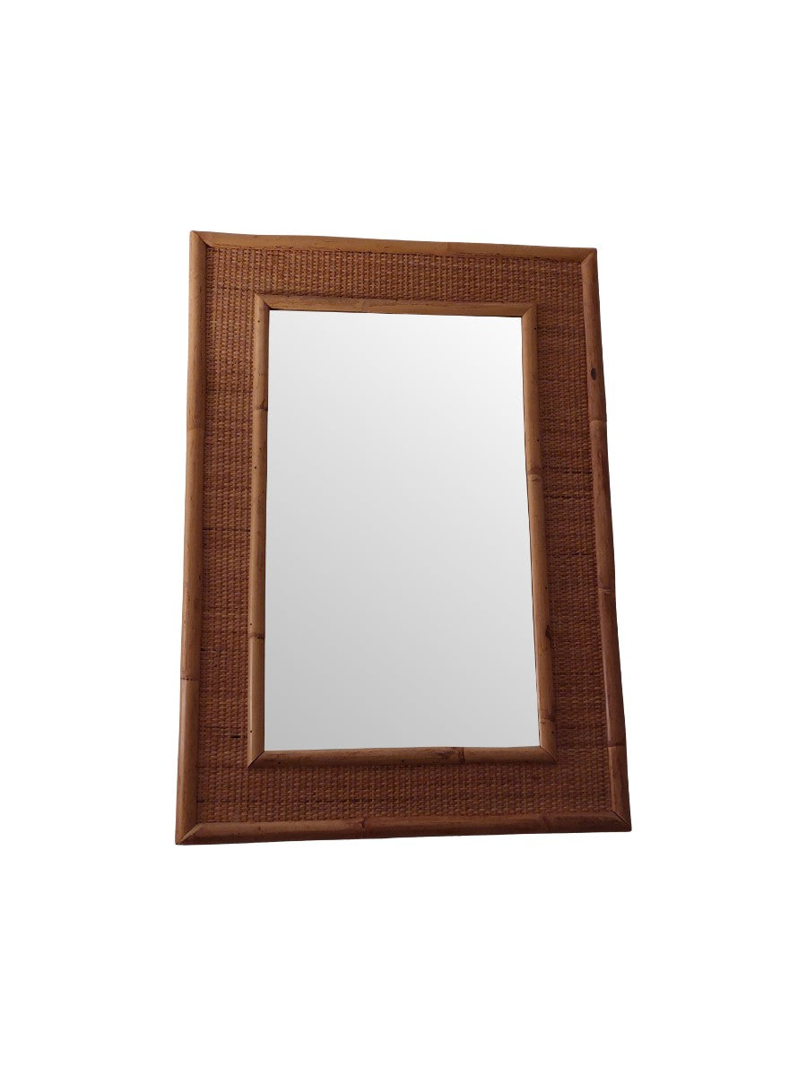 Italian_70's_Bamboo_and_Cane__Rectangular_Wall_Mirror_made_by_Dal_Vera