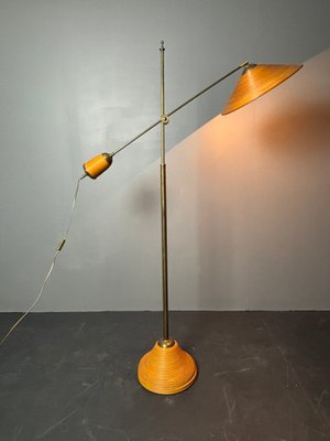 Italian_Adjustable_Floor_Lamp_in_Pencil_Reed,_Bamboo,_Rattan_and_Brass,_1970s