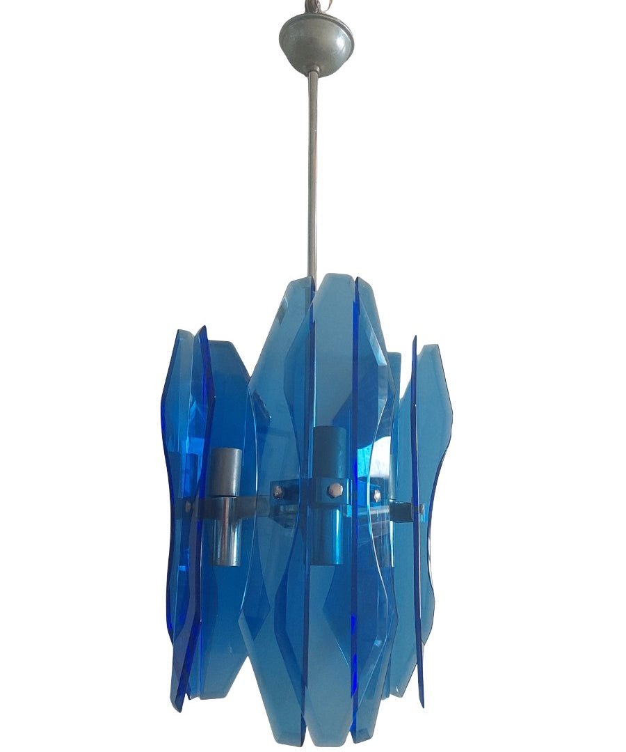 Italian_Blue__Pendant_Lamp_by_Veca.