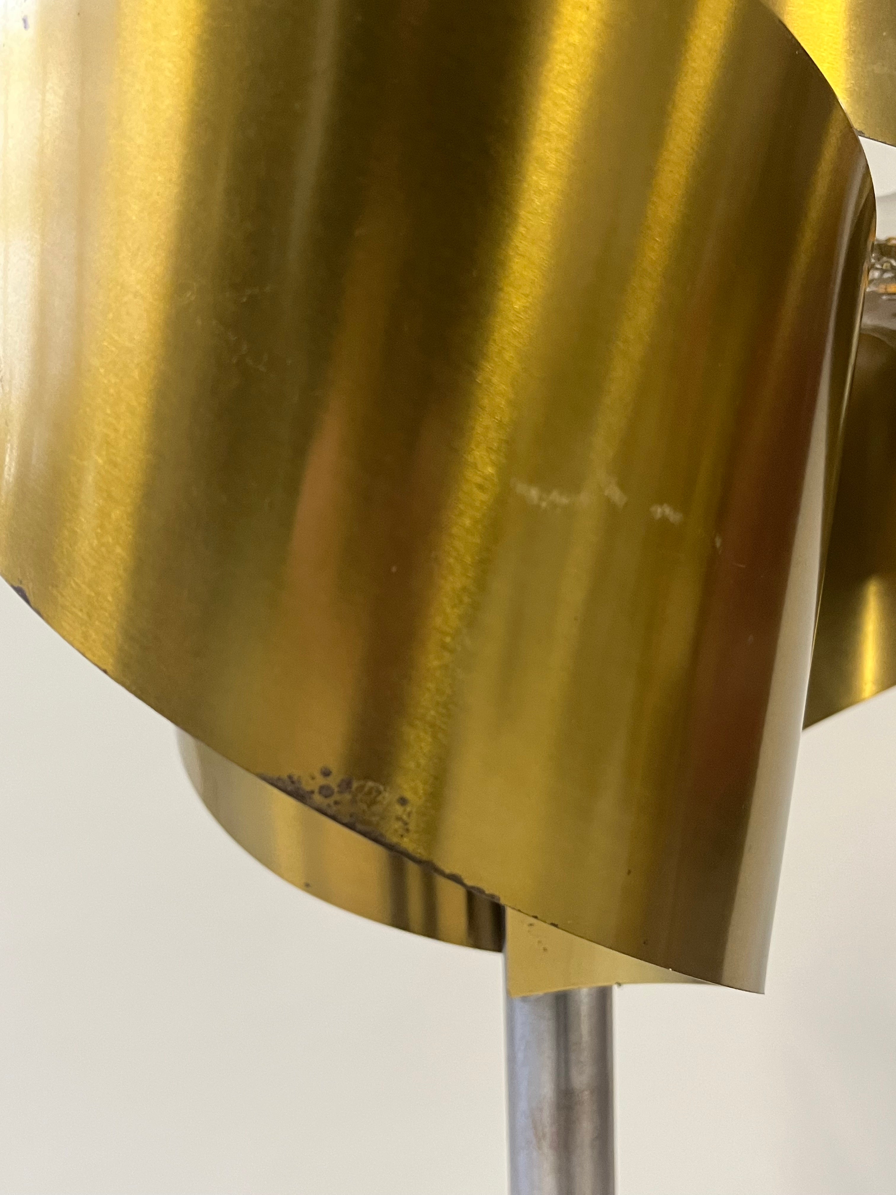 Brushed_Steel_and_Brass_Floor_Lamp,_Mid_Century_Modern,_1970s,_Italy