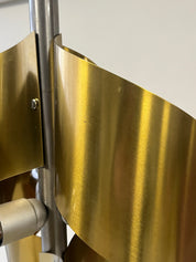 Brushed_Steel_and_Brass_Floor_Lamp,_Mid_Century_Modern,_1970s,_Italy