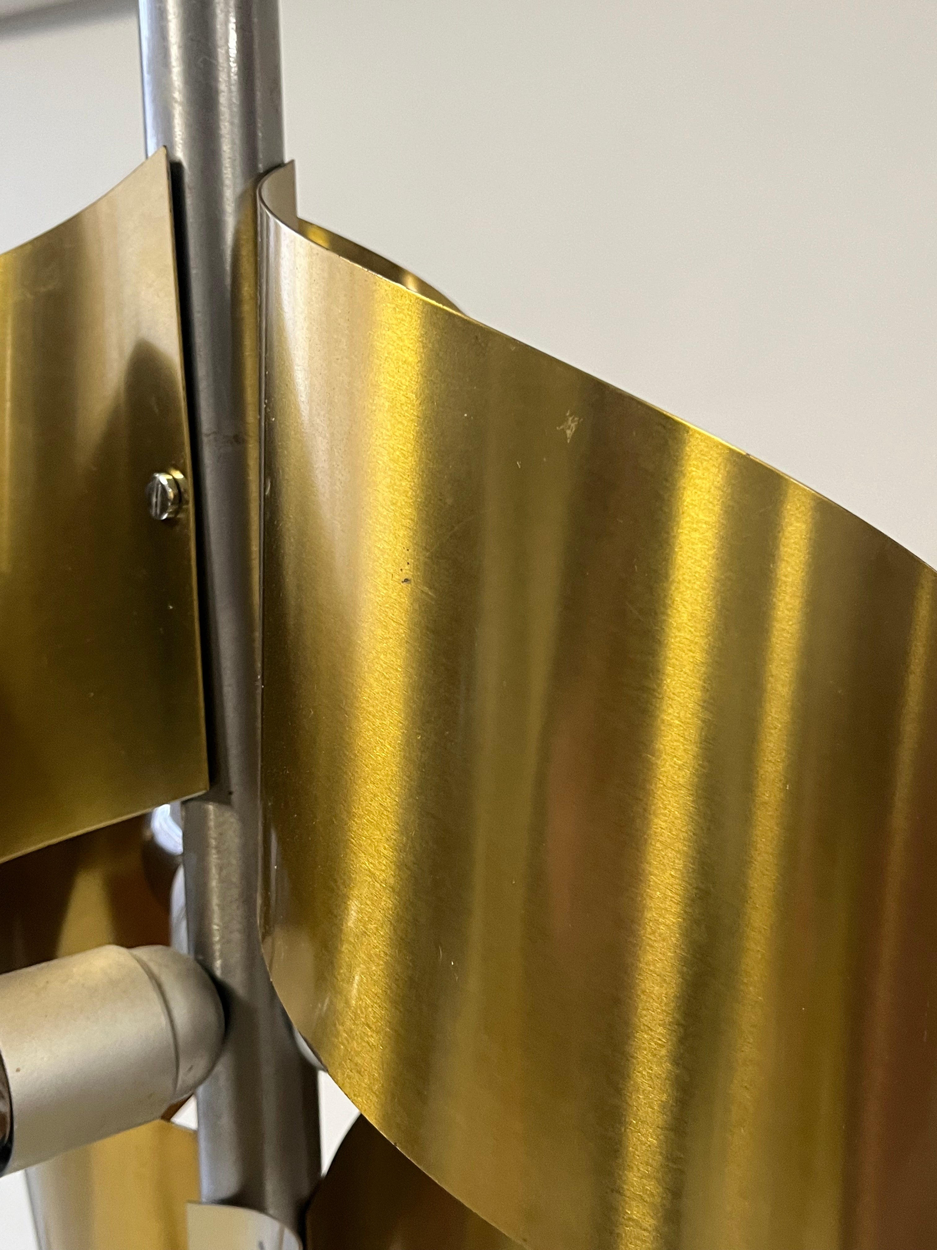 Brushed_Steel_and_Brass_Floor_Lamp,_Mid_Century_Modern,_1970s,_Italy