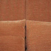 Vico_Magistretti_Portovenere_3_Seater_Sofa_for_Cassina,_Peach_Upholstery,_Italy,_1982