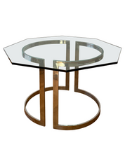 Italian_Chrome_and_Glass_Dining_Table_by_Vittorio_Introini_for_Saporiti_Italia,_1970s