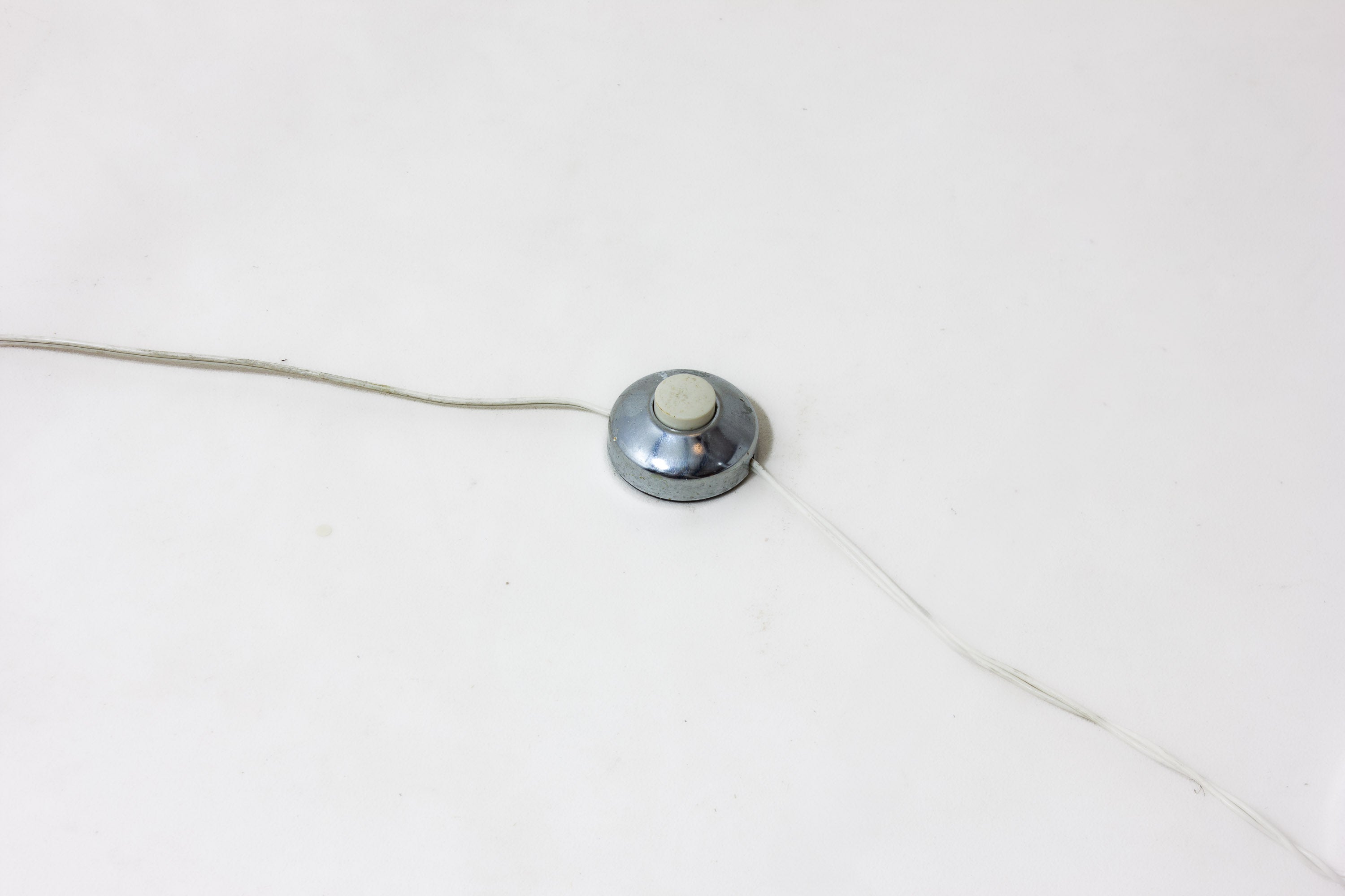 Vintage_Italian_Chrome_Floor_Lamp_Attributed_to_Guzzini,_1970s_Space_Age_White_Dome_Lamp