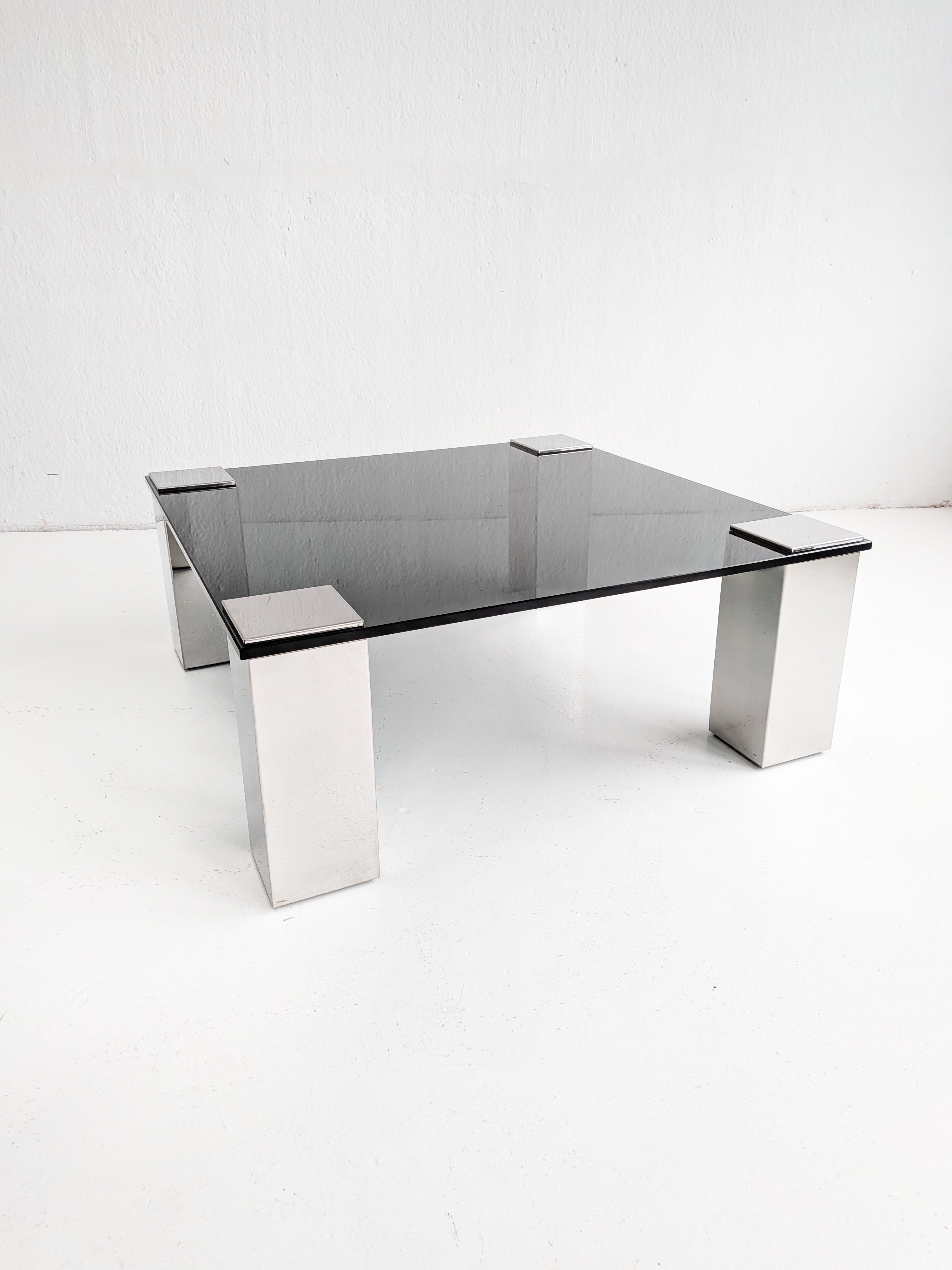 Smoked_Glass_and_Chrome_Coffee_Table,_1970s,_Italy