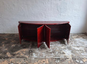 Convex_Sideboard_by_Aldo_Tura_in_Parchment_Lacquered_Finish,_Italy_circa_1990