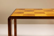 Italian_Dining_Table_with_Checkered_Inlay_in_the_Style_of_Paolo_Buffa,_Italy_1950s