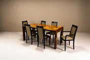 Italian_Dining_Table_with_Checkered_Inlay_in_the_Style_of_Paolo_Buffa,_Italy_1950s